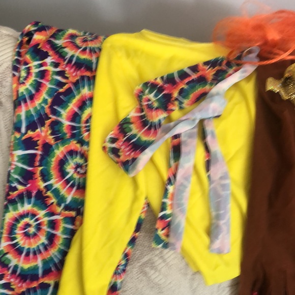 Hippie Outfit Size kids Large 12/14 - Picture 6 of 6